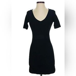 Theory Black Mini Dress